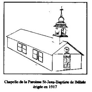 La Chapelle St Jean Baptiste-de-Bélisle de 1917.