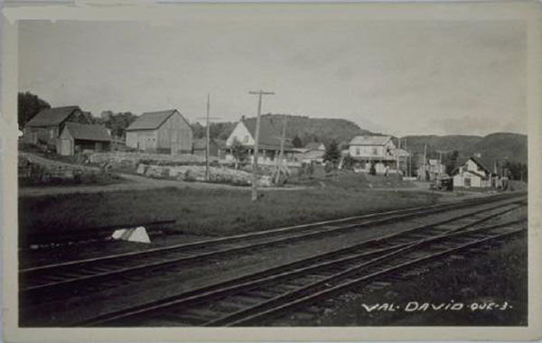 Val-David vers 1925. Archives de la SHPVD