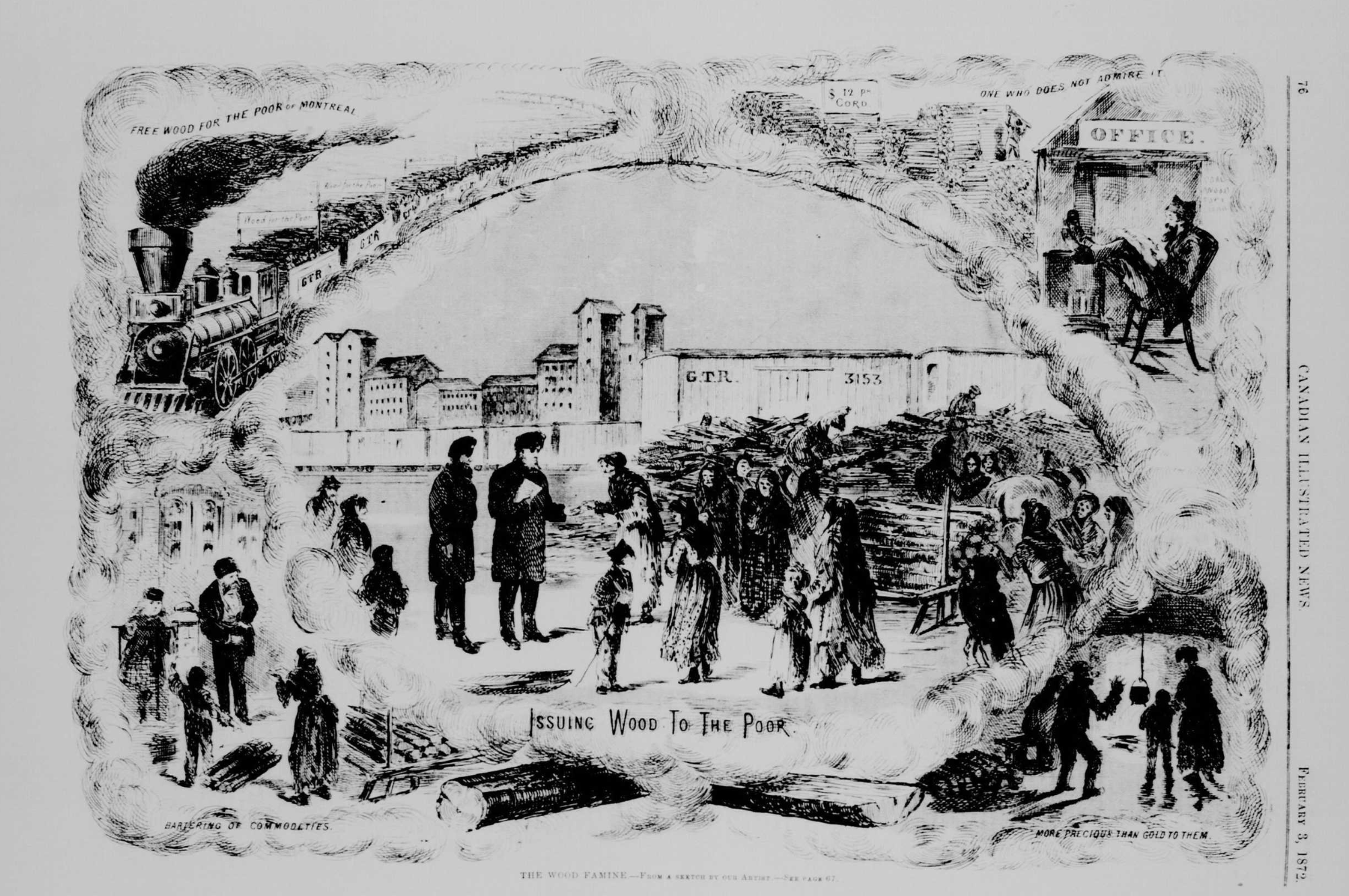 Capsule historique: La grande corvée de 1872
